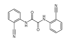 N,N'-bis-(2-cyano-phenyl)-oxalamide结构式