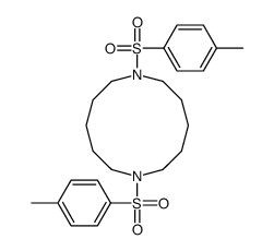 1,7-bis-(4-methylphenyl)sulfonyl-1,7-diazacyclododecane结构式