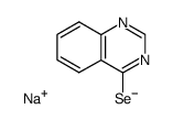 Sodium 4-quinazolinyl selenate Structure
