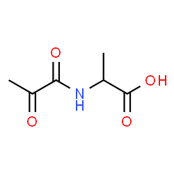 Alanine,N-pyruvoyl-,DL- (6CI)结构式