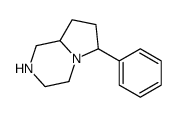 6-phenyl-1,2,3,4,6,7,8,8a-octahydropyrrolo[1,2-a]pyrazine结构式