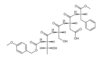 Z(OMe)-Thr-Ser-Asp-Phe-OMe Structure
