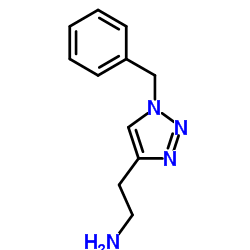 2-(1-Benzyl-1H-1,2,3-triazol-4-yl)ethanamine Structure