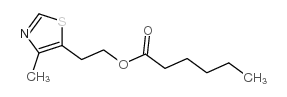 4-甲基-5-噻唑基乙醇己酸酯结构式