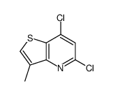 5,7-二氯-3-甲基噻吩并[3,2-b]吡啶结构式