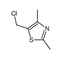 5-(Chloromethyl)-2,4-dimethyl-1,3-thiazole Structure