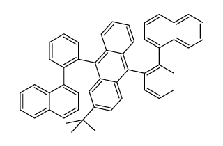 2-tert-butyl-9,10-bis[2-(1-naphthyl)phenyl]anthracene Structure