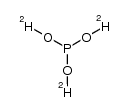 phosphorus acid-d3 Structure