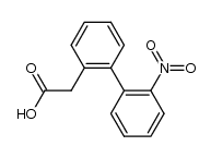 (2'-nitro-biphenyl-2-yl)-acetic acid Structure