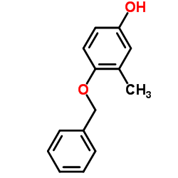 4-(Benzyloxy)-3-methylphenol Structure