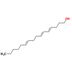 (E,Z,Z)-4,6,10-Hexadecatrien-1-ol结构式