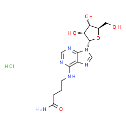 N(6)-(amido-3-propyl)adenosine structure