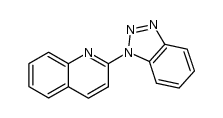 2-(benzotriazol-1-yl)quinoline Structure