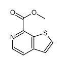 噻吩并[2,3-c]吡啶-7-羧酸甲酯结构式
