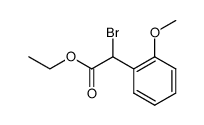 ethyl 2-bromo-2-(2-methoxyphenyl)acetate Structure