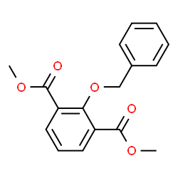 2-(苄氧基)间苯二甲酸二甲酯结构式