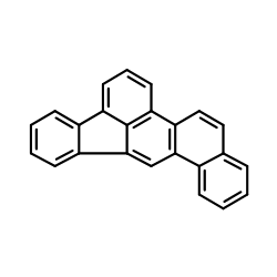 Indeno(1,2,3-hi)chrysene结构式