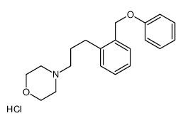 4-[3-[2-(phenoxymethyl)phenyl]propyl]morpholine,hydrochloride结构式