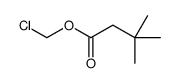 chloromethyl 3,3-dimethylbutanoate Structure