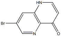 7-bromo-1,5-naphthyridin-4(1H)-one Structure