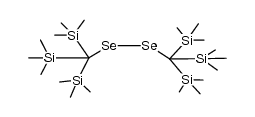 Bis[tris(trimethylsilyl)methyl]diselenid Structure
