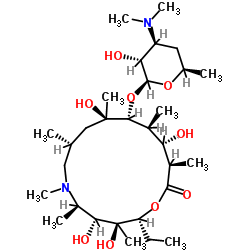 Descladinose Azithromycin structure