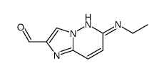 6-(Ethylamino)imidazo[1,2-b]pyridazine-2-carbaldehyde结构式