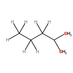 丁基丙二酸二乙酯-D9结构式