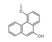 4-methoxy-10-phenanthrol Structure