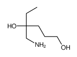 4-(aminomethyl)-1,4-hexanediol(SALTDATA: CH3COOH)结构式
