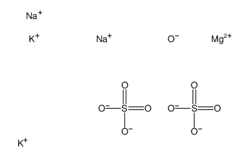 magnesium,dipotassium,disodium,trisulfate Structure