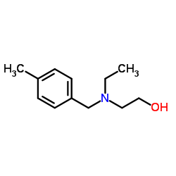 2-[Ethyl(4-methylbenzyl)amino]ethanol Structure