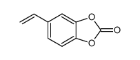 5-vinyl-benzo[1,3]dioxol-2-one Structure