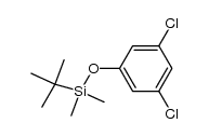 1-[(tert-butyldimethylsilyl)oxy]-3,5-dichlorobenzene Structure