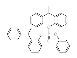 phenyl bis[2-(1-phenylethyl)phenyl] phosphate Structure