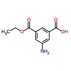 3-Amino-5-(ethoxycarbonyl)benzoic acid structure