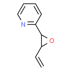 Pyridine, 2-(3-ethenyloxiranyl)-, trans- (9CI)结构式