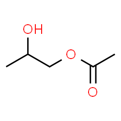 propane-1,2-diol, monoacetate Structure