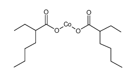 2-乙基己酸钴(II)结构式