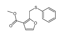 methyl 2-(phenylsulfanylmethyl)furan-3-carboxylate Structure