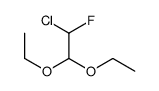 1-chloro-2,2-diethoxy-1-fluoroethane Structure