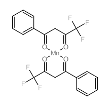 Manganese,bis(4,4,4-trifluoro-1-phenyl-1,3-butanedionato-O,O')- (9CI)结构式