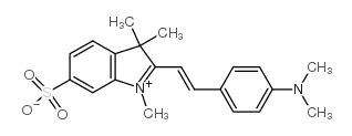 2-(4-dimethylaminostyryl)-6-sulfo-1,3,3-trimethylindolium betaine Structure