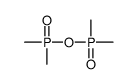 [dimethylphosphoryloxy(methyl)phosphoryl]methane结构式