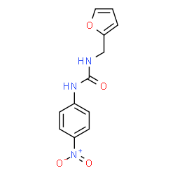 N-(2-furylmethyl)-N′-(4-nitrophenyl)urea Structure