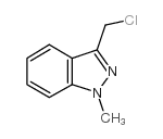 3-(氯甲基)-1-甲基-1H-吲哚结构式