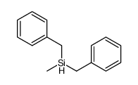 dibenzyl(methyl)silane Structure