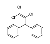 (2,3,3-trichloro-1-phenylprop-2-enyl)benzene结构式