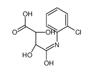(2S,3S)-3-[(2-Chlorophenyl)carbamoyl]-2,3-dihydroxypropanoic acid结构式