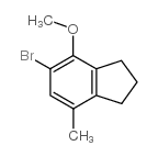 5-溴-4-甲氧基-7-甲基茚结构式